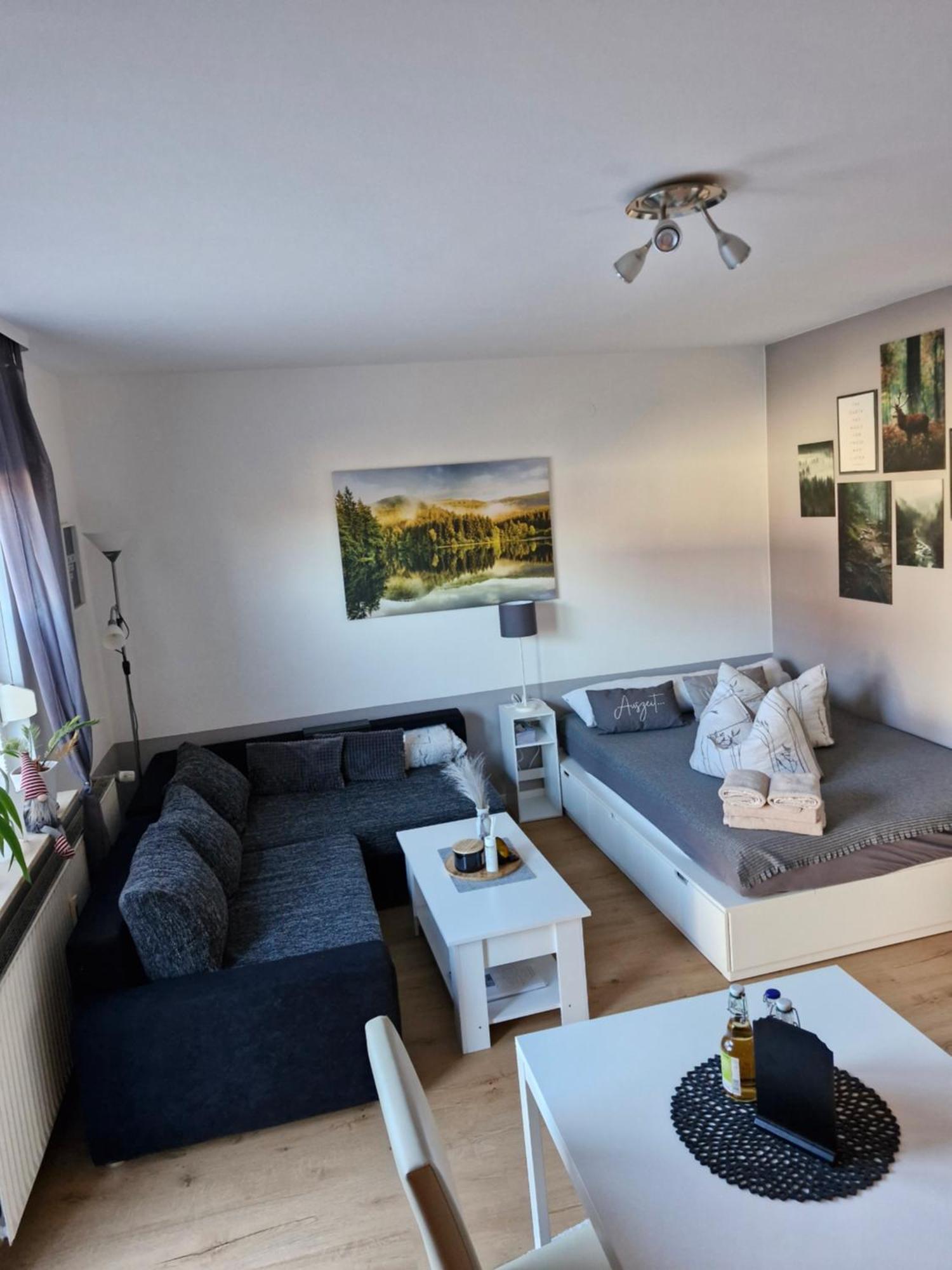 Apartment Mit Garten 巴特劳特堡 外观 照片